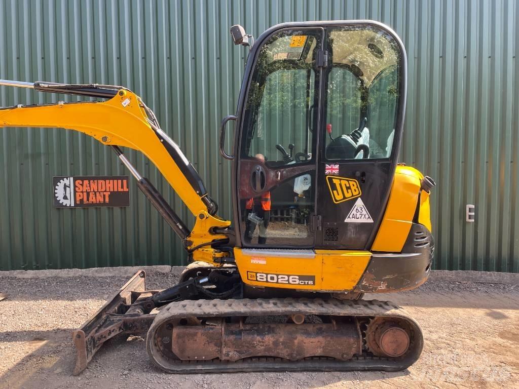 JCB 8026 CTS Мини-экскаваторы