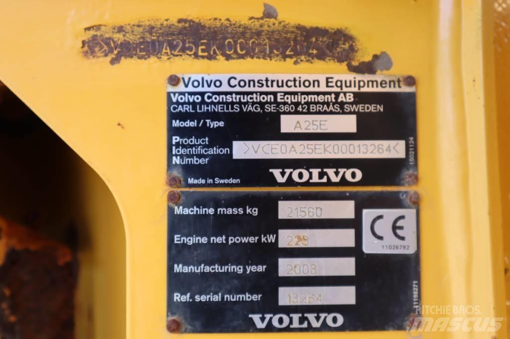 Volvo A25E Шарнирно-сочленённые самосвалы