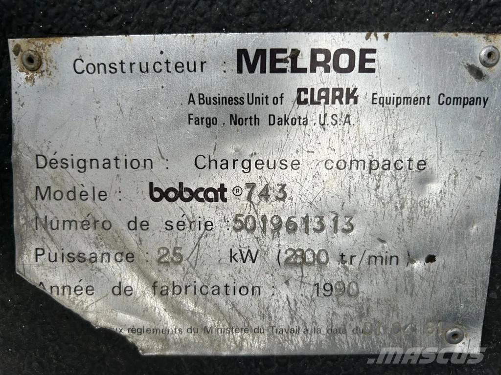 Bobcat 743 Мини-погрузчики
