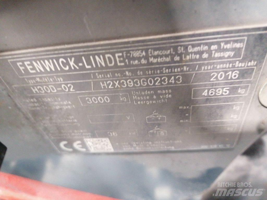 Linde H30D-02 Дизельные погрузчики