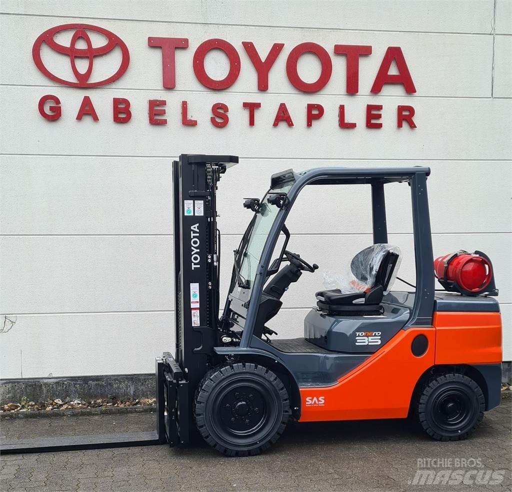 Toyota 02-8FGJF35 Газовые погрузчики