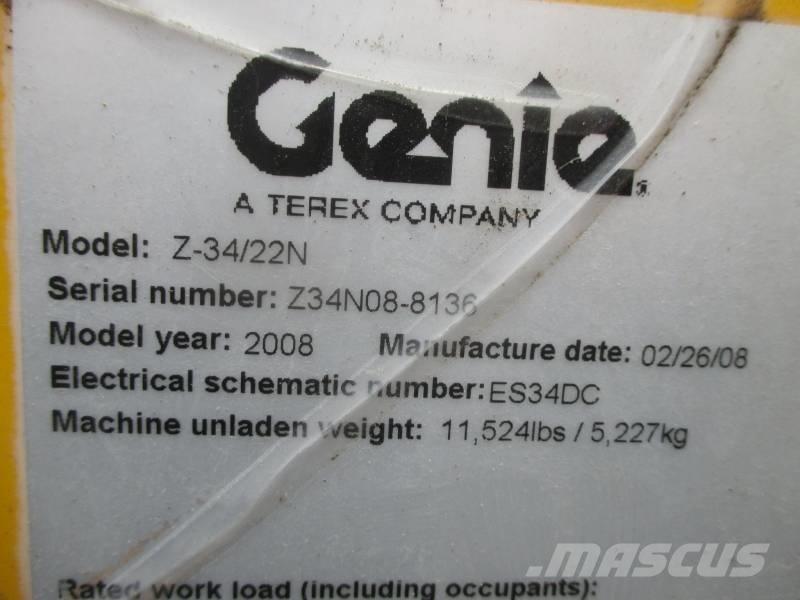 Genie Z 34/22 N Коленчатые подъемники