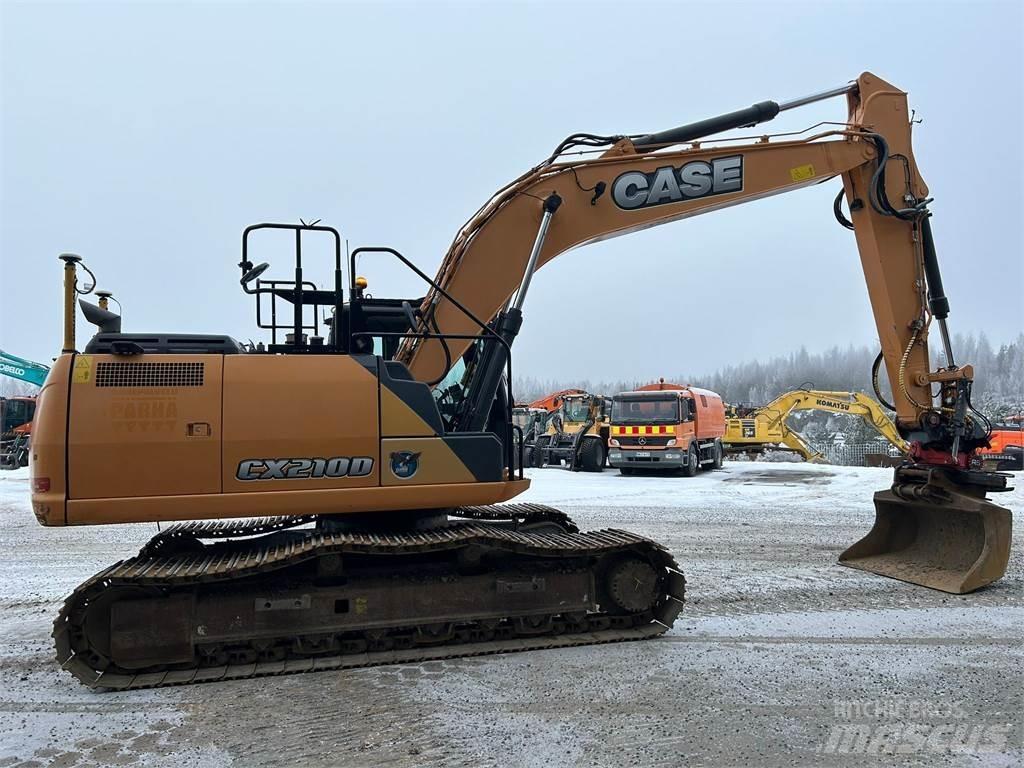 CASE CX210D Гусеничные экскаваторы