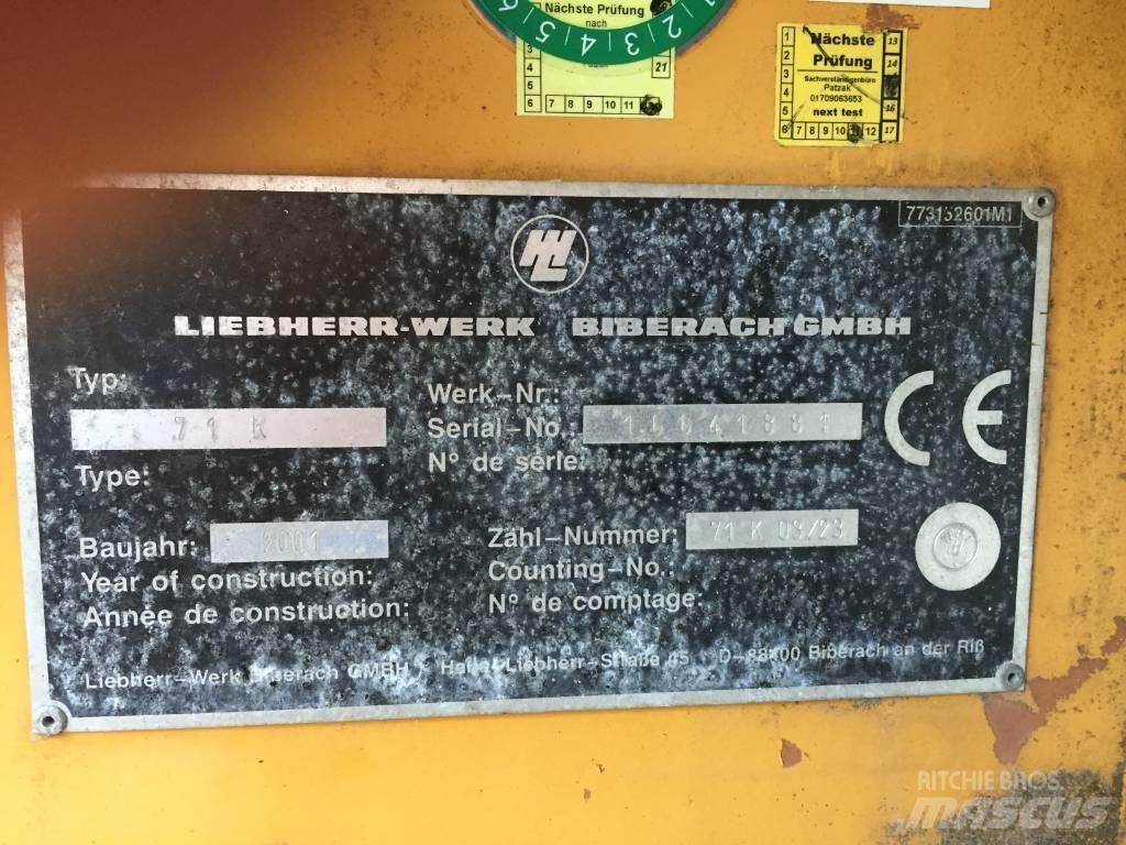 Liebherr 71 K Башенные краны