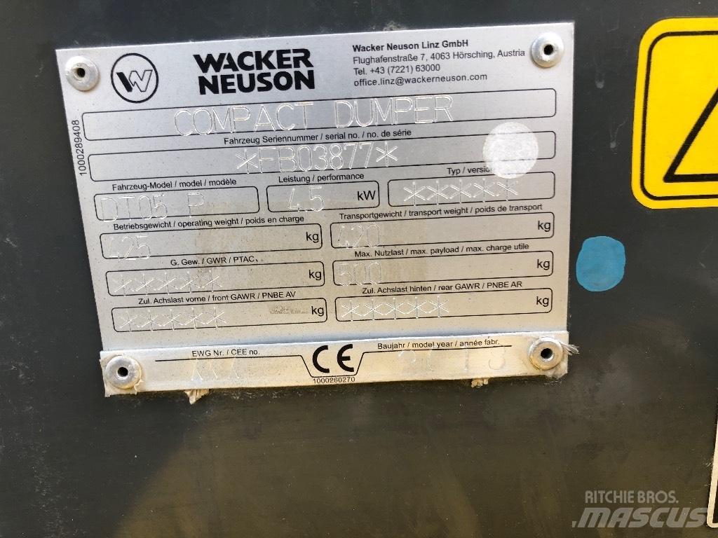 Wacker Neuson DT 05 Гусеничные самосвалы
