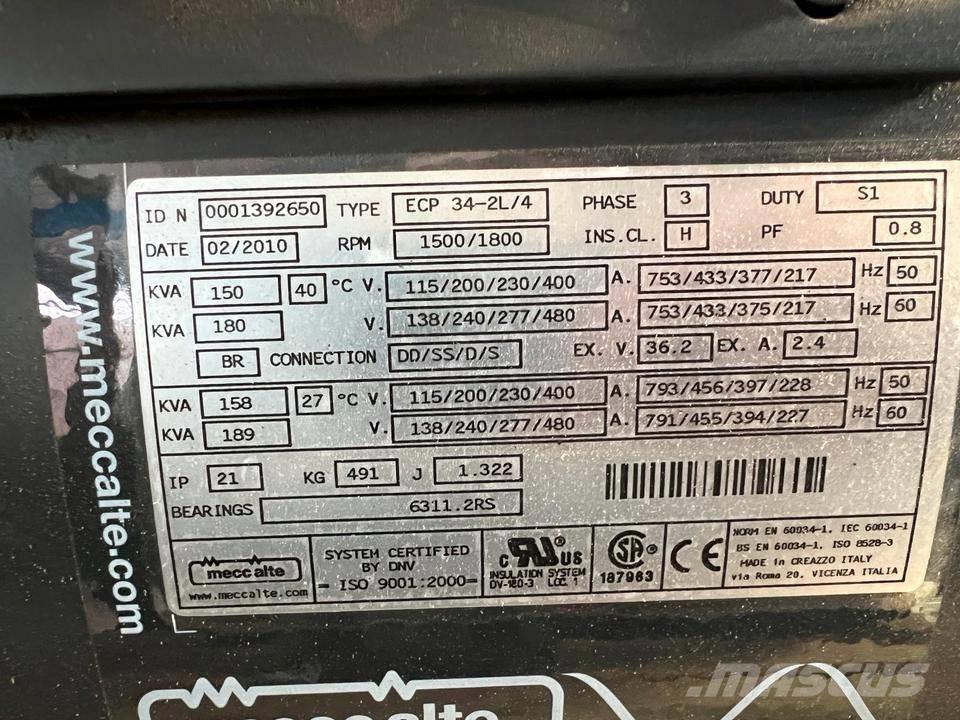  Mecc alte 85-300 KVA Другие генераторы