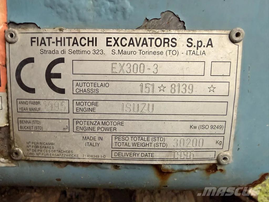 Hitachi EX300-3 Гусеничные экскаваторы
