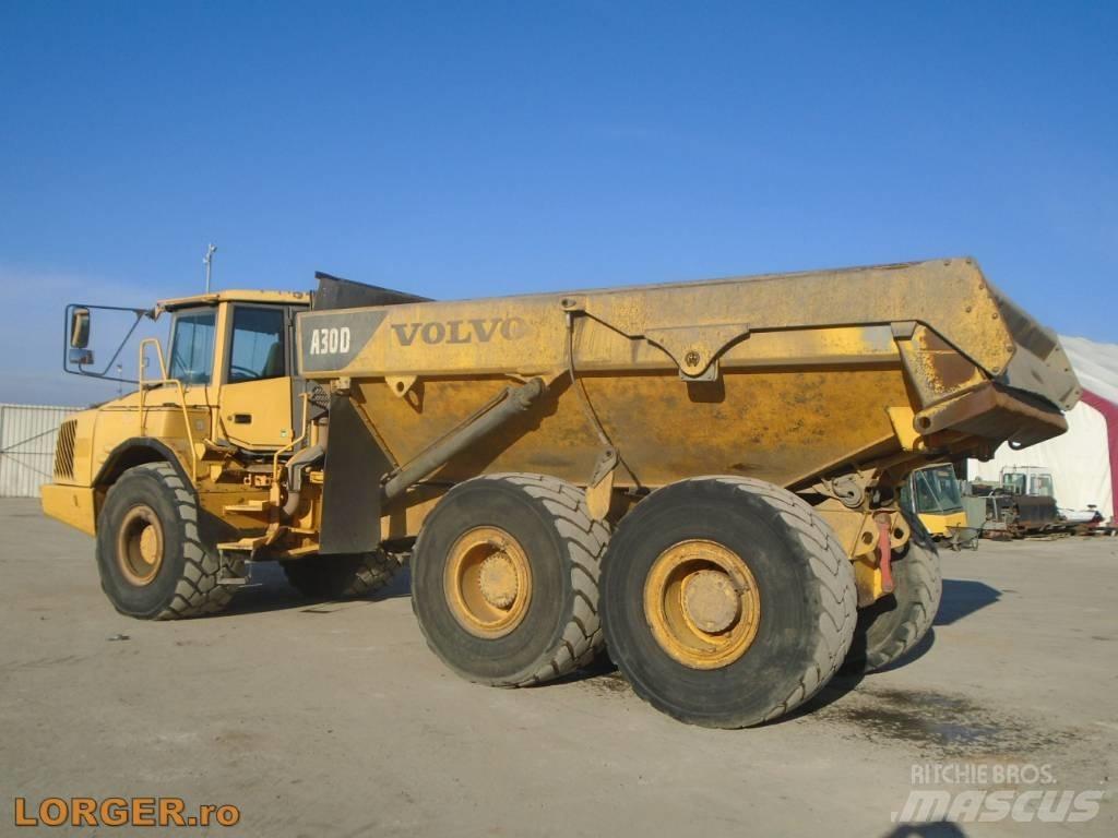 Volvo A 30 D Шарнирно-сочленённые самосвалы