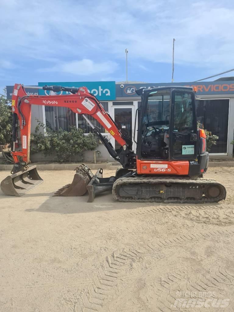 Kubota U 56-5 Мини-экскаваторы