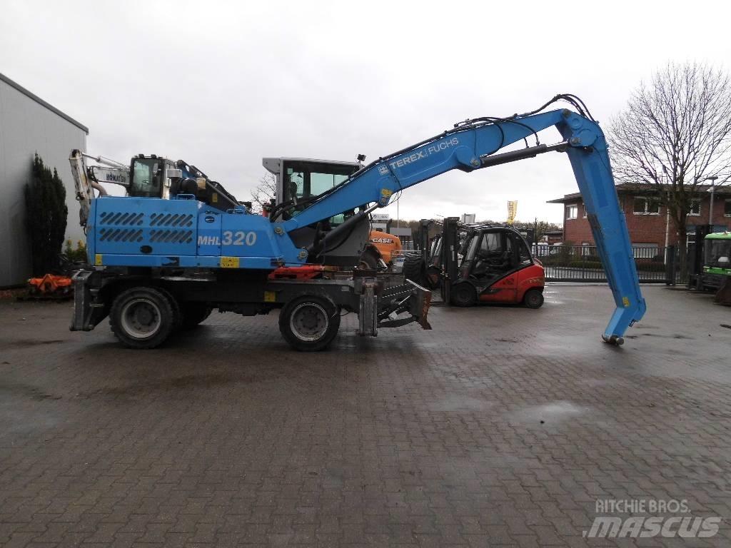 Fuchs MHL 320 Перегружатели металлолома/промышленные погрузчики