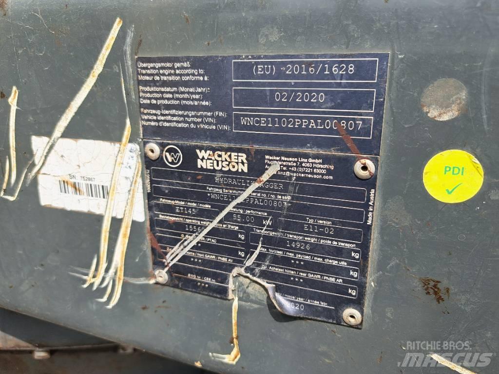 Wacker Neuson ET145 Гусеничные экскаваторы
