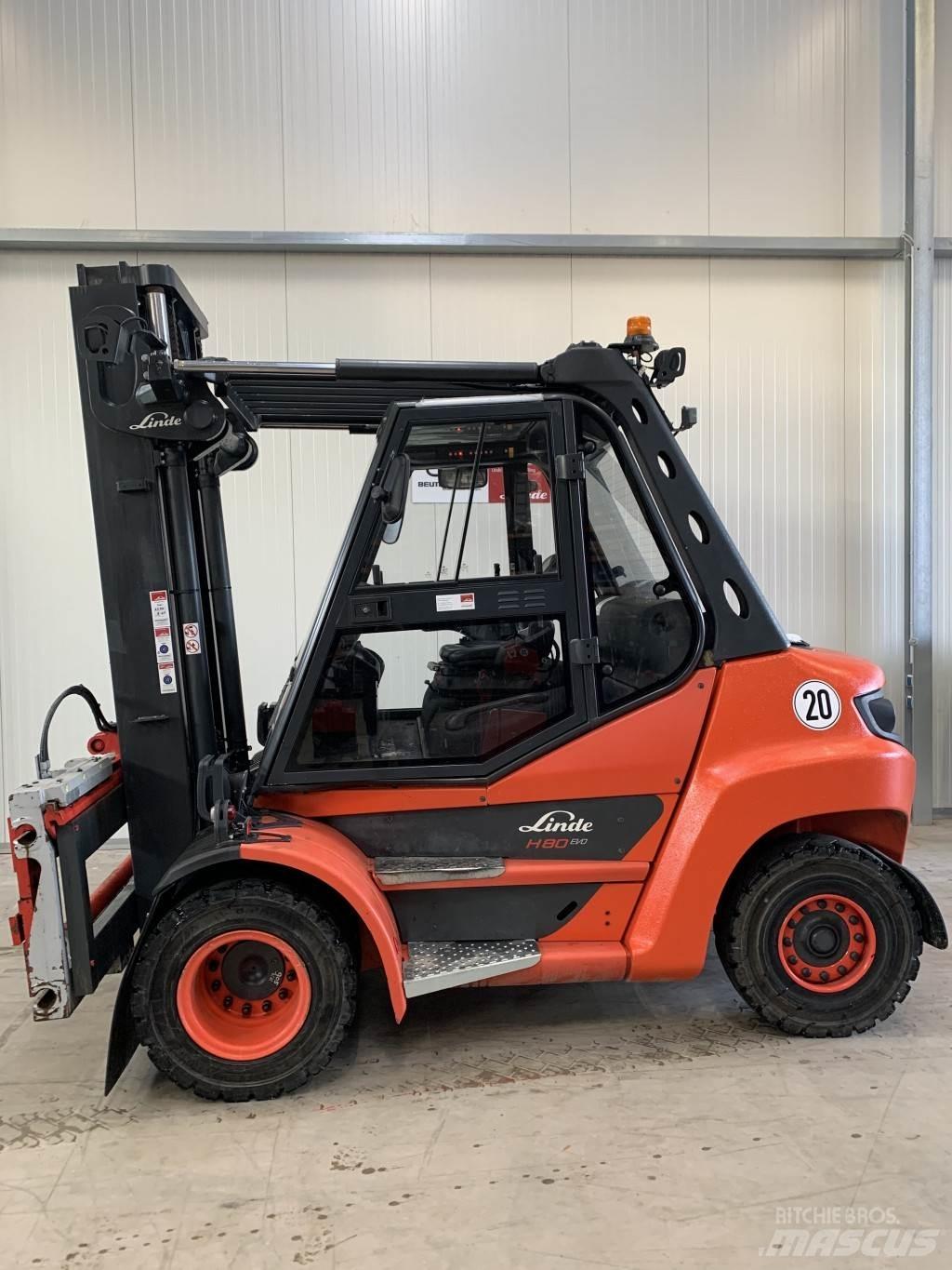 Linde H80D Дизельные погрузчики