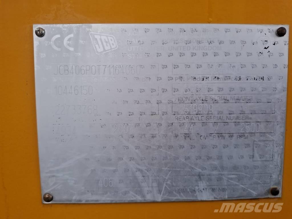 JCB 406 Фронтальные погрузчики