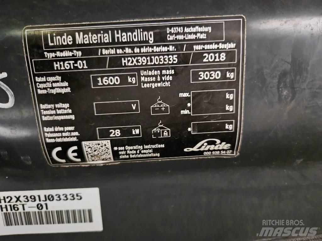 Linde H16T Газовые погрузчики