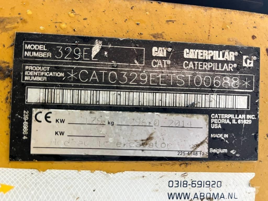 CAT 329 EL Гусеничные экскаваторы