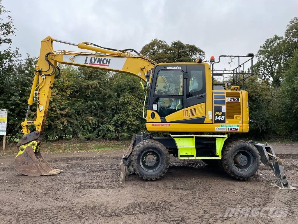 Komatsu PW 148-11 Колёсные экскаваторы