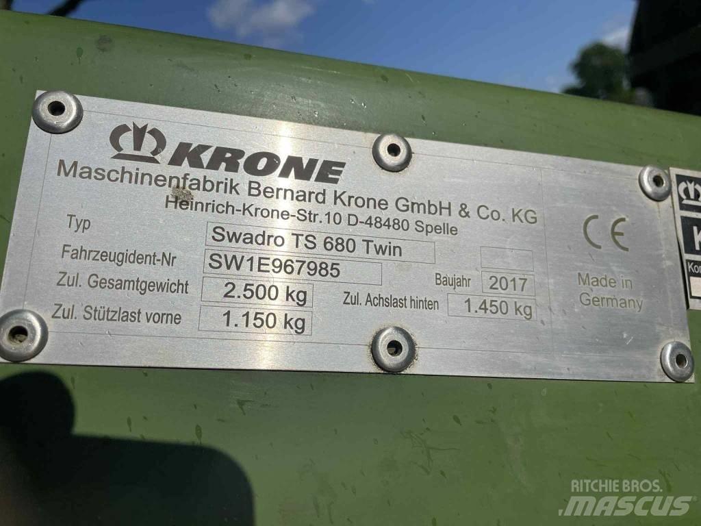Krone Swadro TS 680 Рядковые косилки