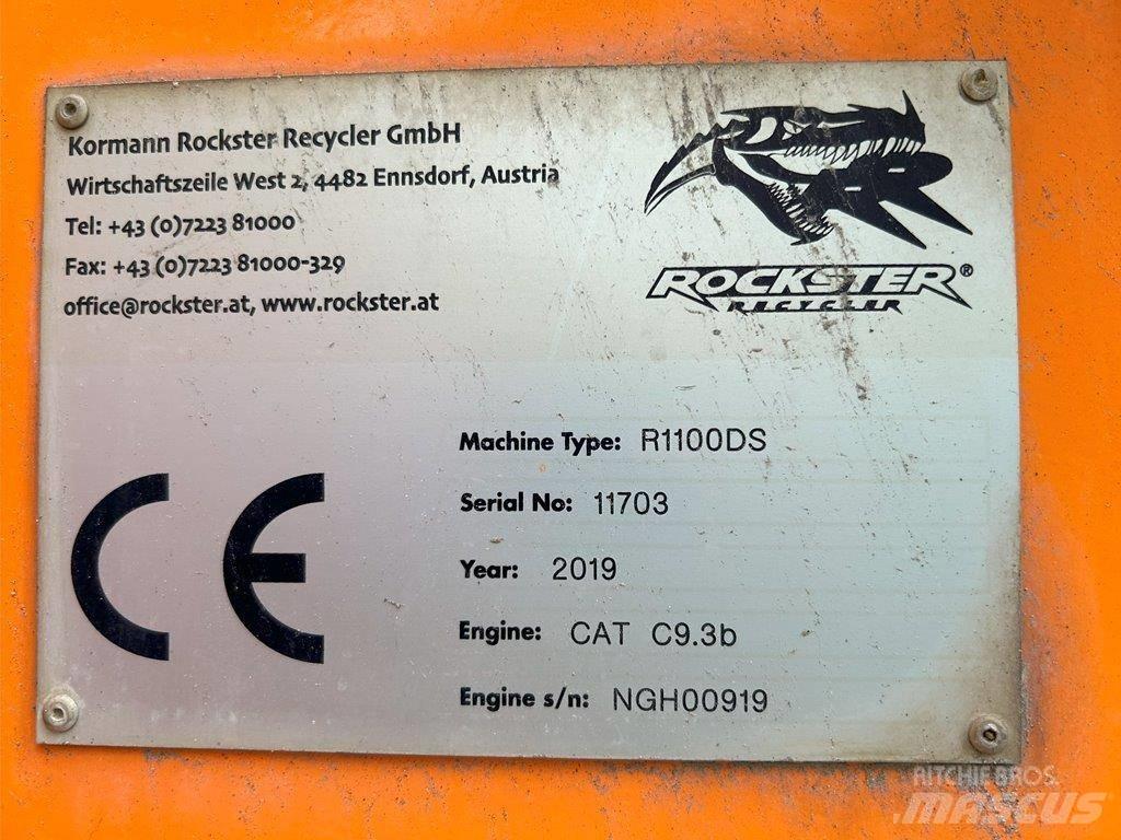 Rockster RD1100DS Мобильные дробилки