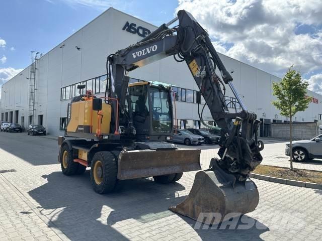 Volvo EWR150E Колёсные экскаваторы