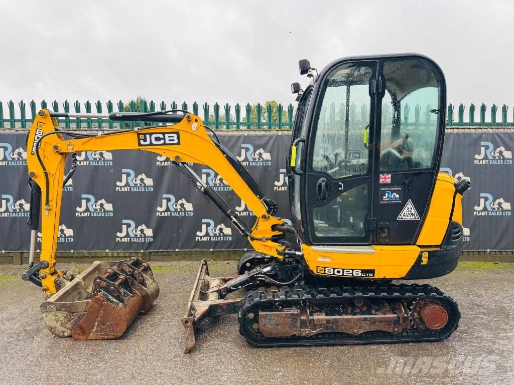 JCB 8026 CTS Мини-экскаваторы