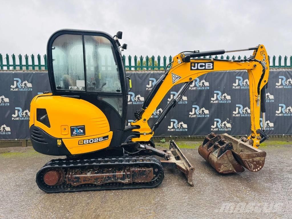 JCB 8026 CTS Мини-экскаваторы