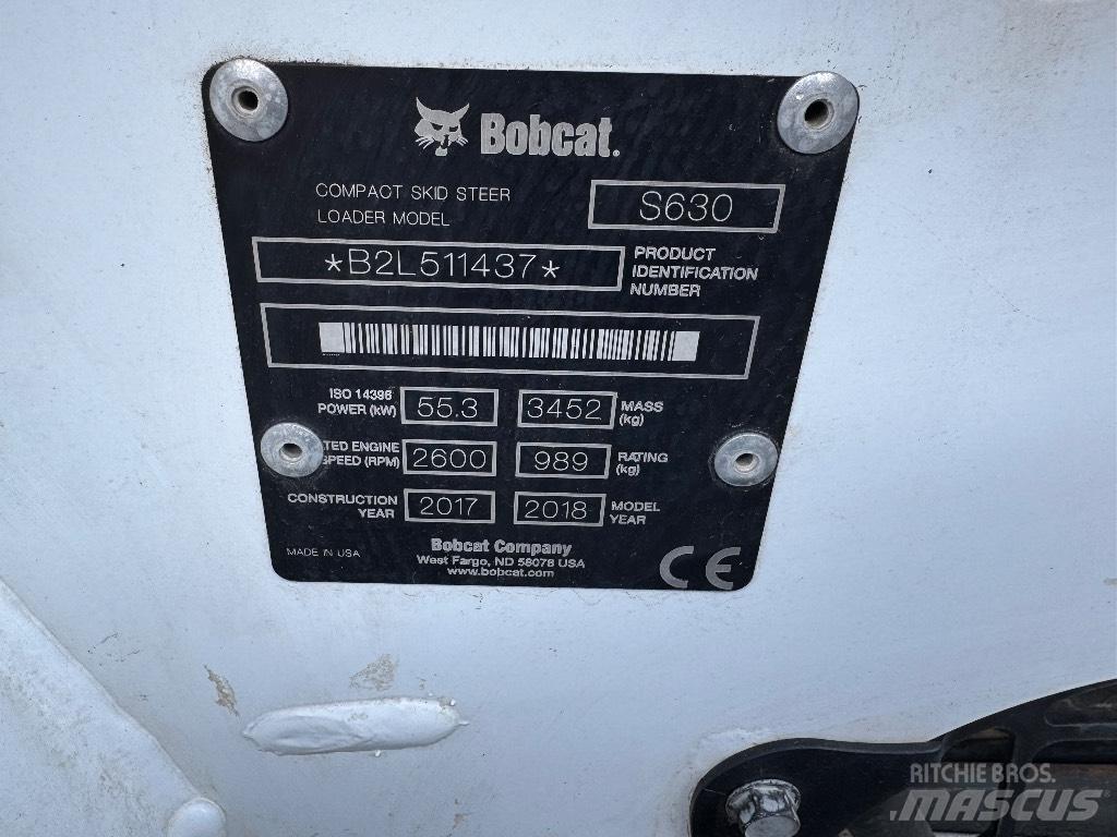 Bobcat S630 Мини-погрузчики