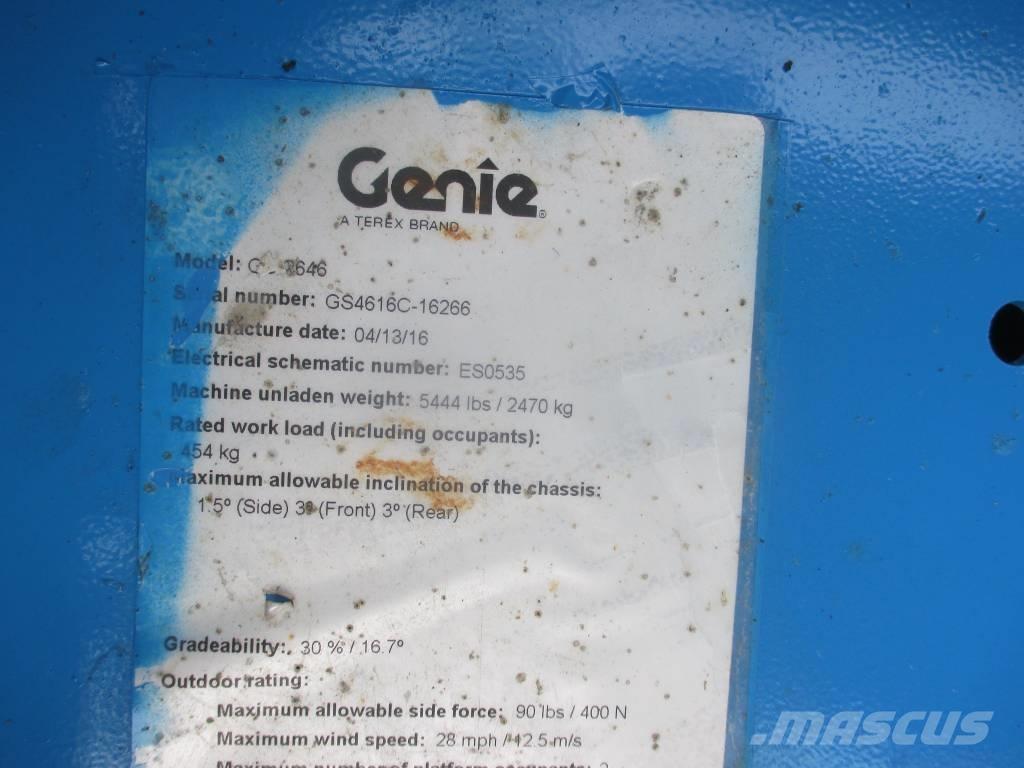 Genie GS 2646 Ножничные подъемники