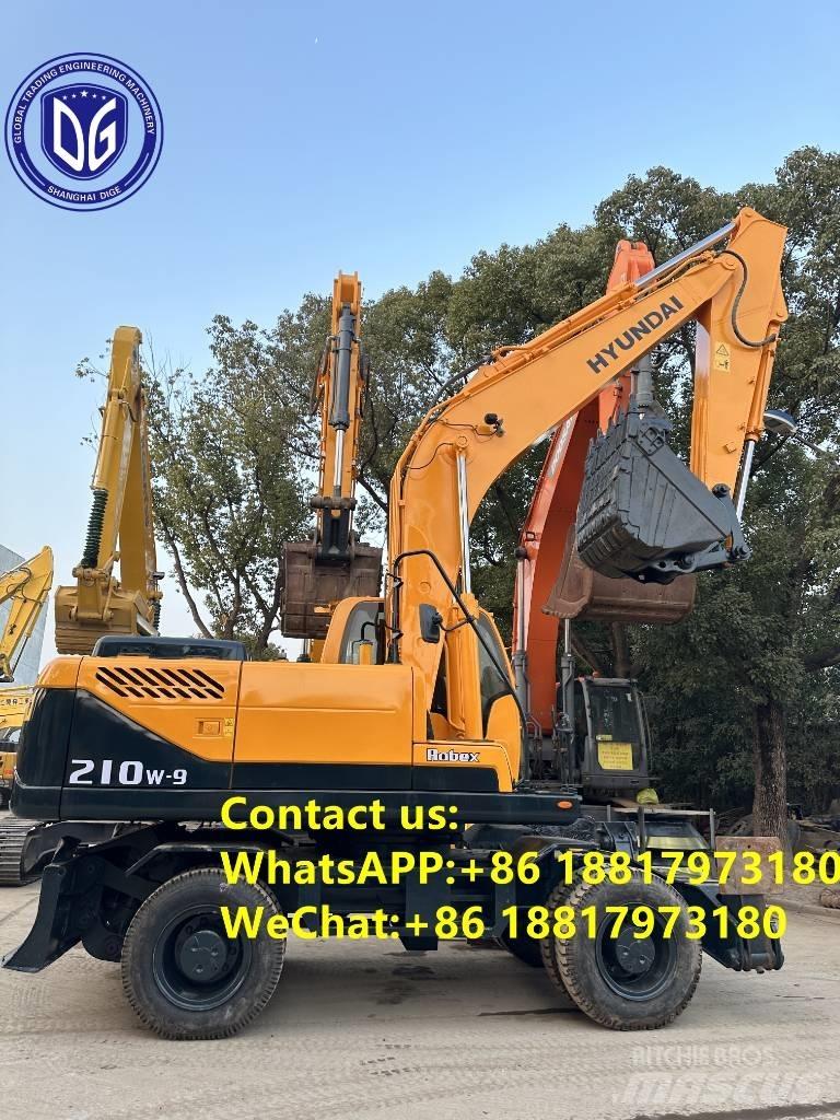 Hyundai 210W-9 Колёсные экскаваторы