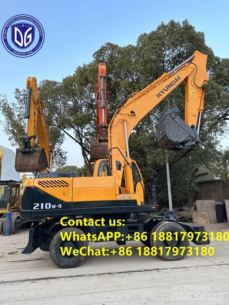 Hyundai 210W-9 Колёсные экскаваторы
