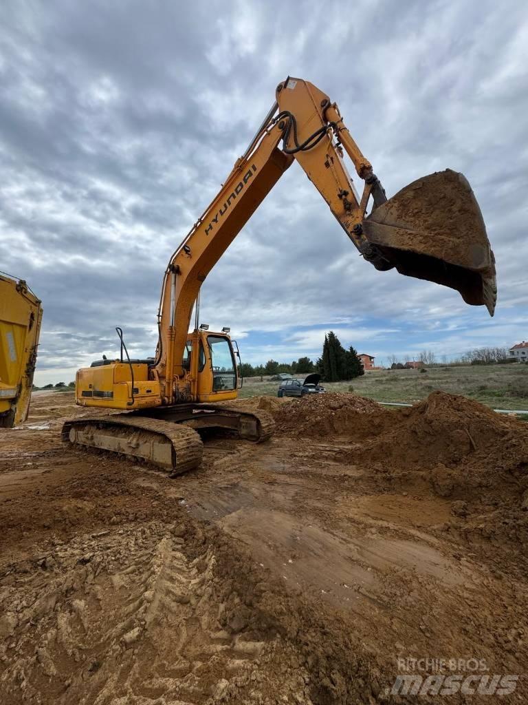 Hyundai R250LC Гусеничные экскаваторы