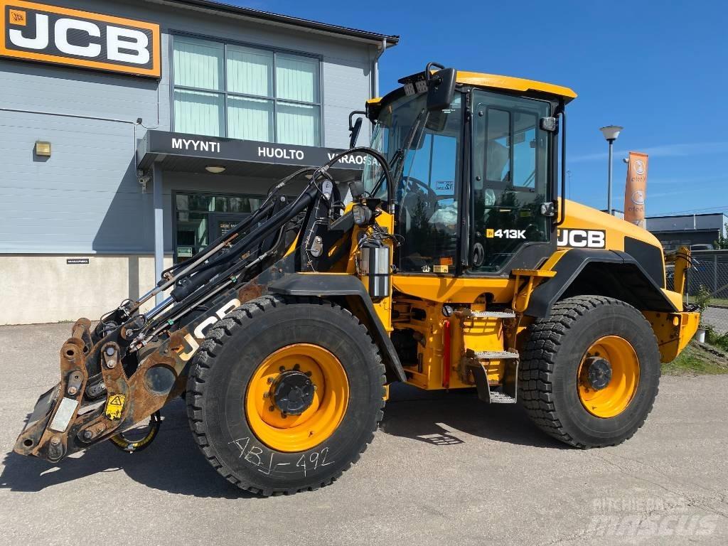 JCB 413 K T4F Фронтальные погрузчики