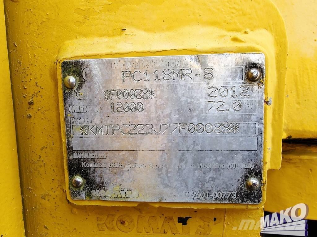Komatsu PC 118 MR-8 Гусеничные экскаваторы
