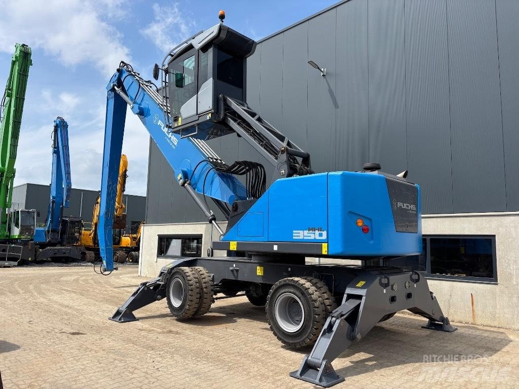 Fuchs MHL 350 F Перегружатели металлолома/промышленные погрузчики