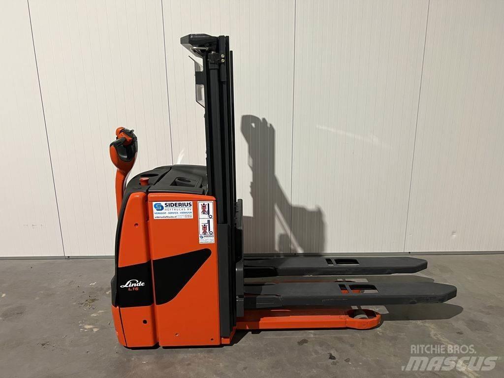 Linde L16 Ручные штабелёры с электроподъёмом