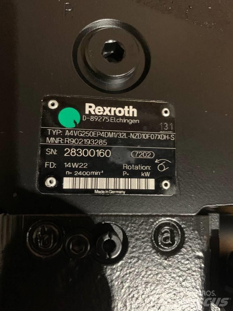 Rexroth A4VG250 Гидравлическая система