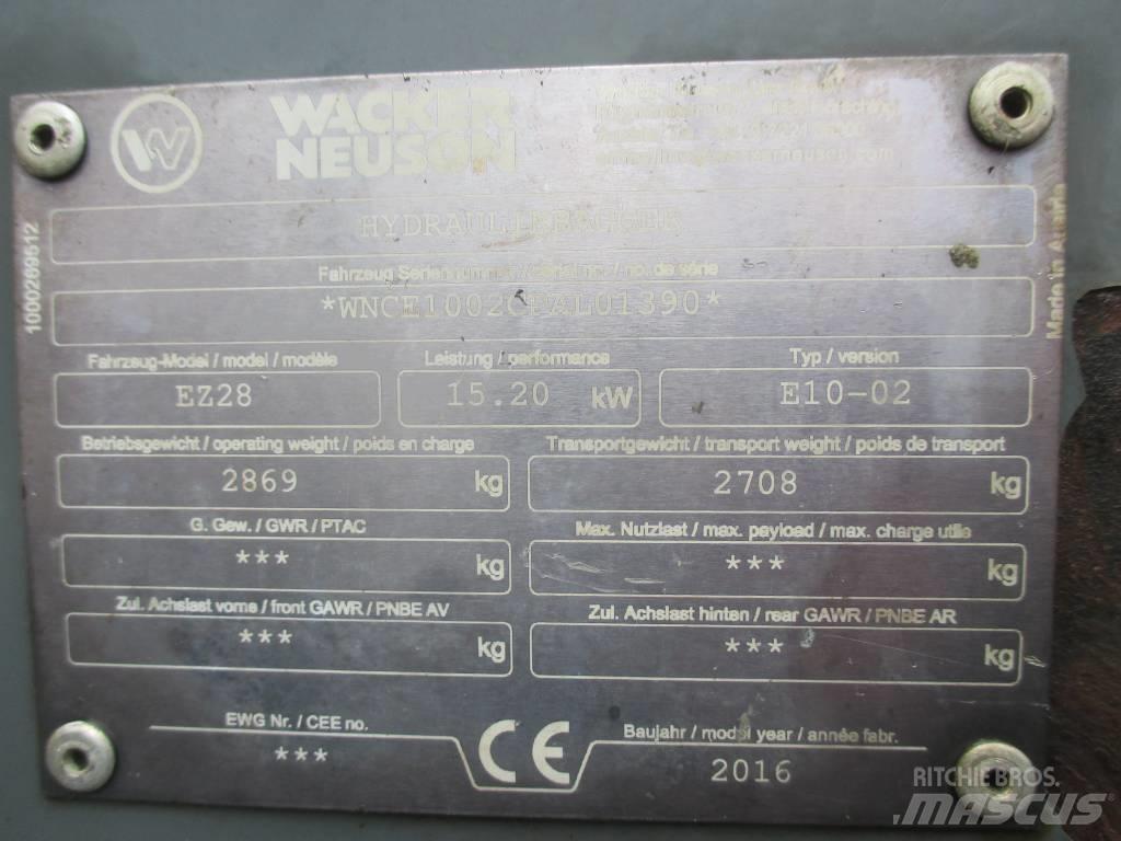 Wacker Neuson EZ 28 Мини-экскаваторы