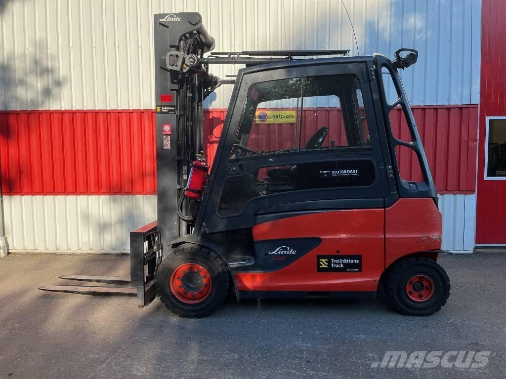 Linde E50HL-01/600 Электропогрузчики