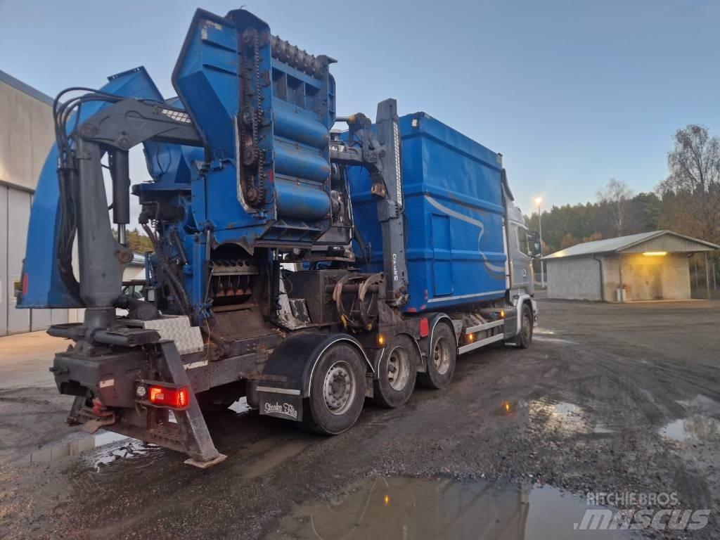 Scania R 580 LB Дробилки древесины