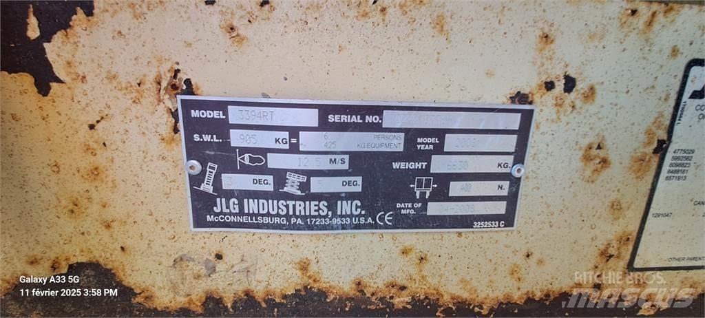JLG 3394RT Ножничные подъемники