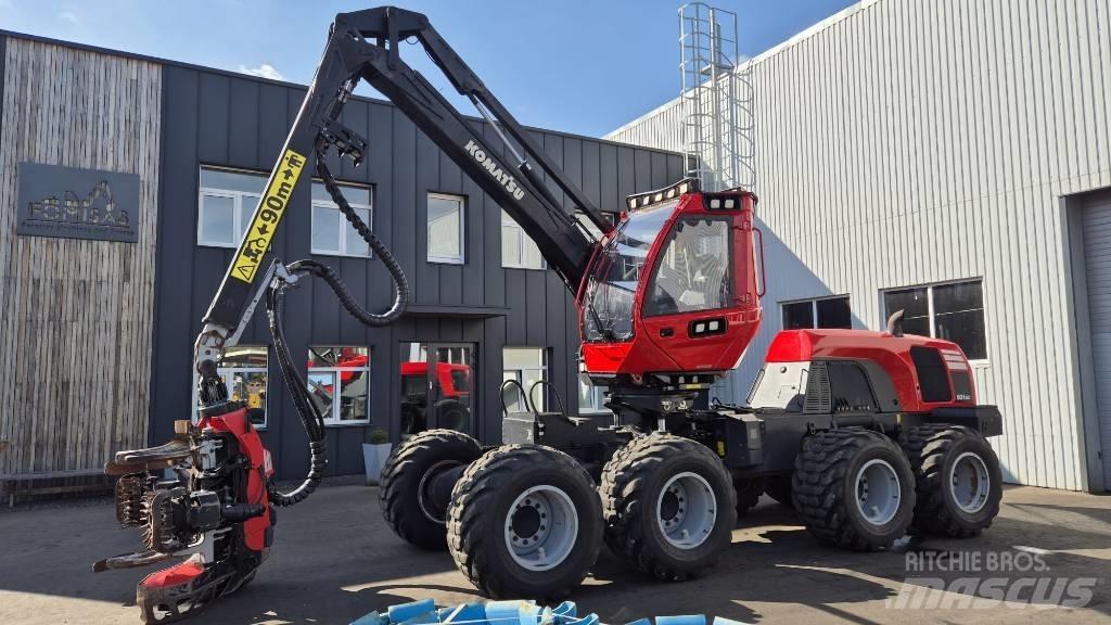 Komatsu 931 XC Харвестеры