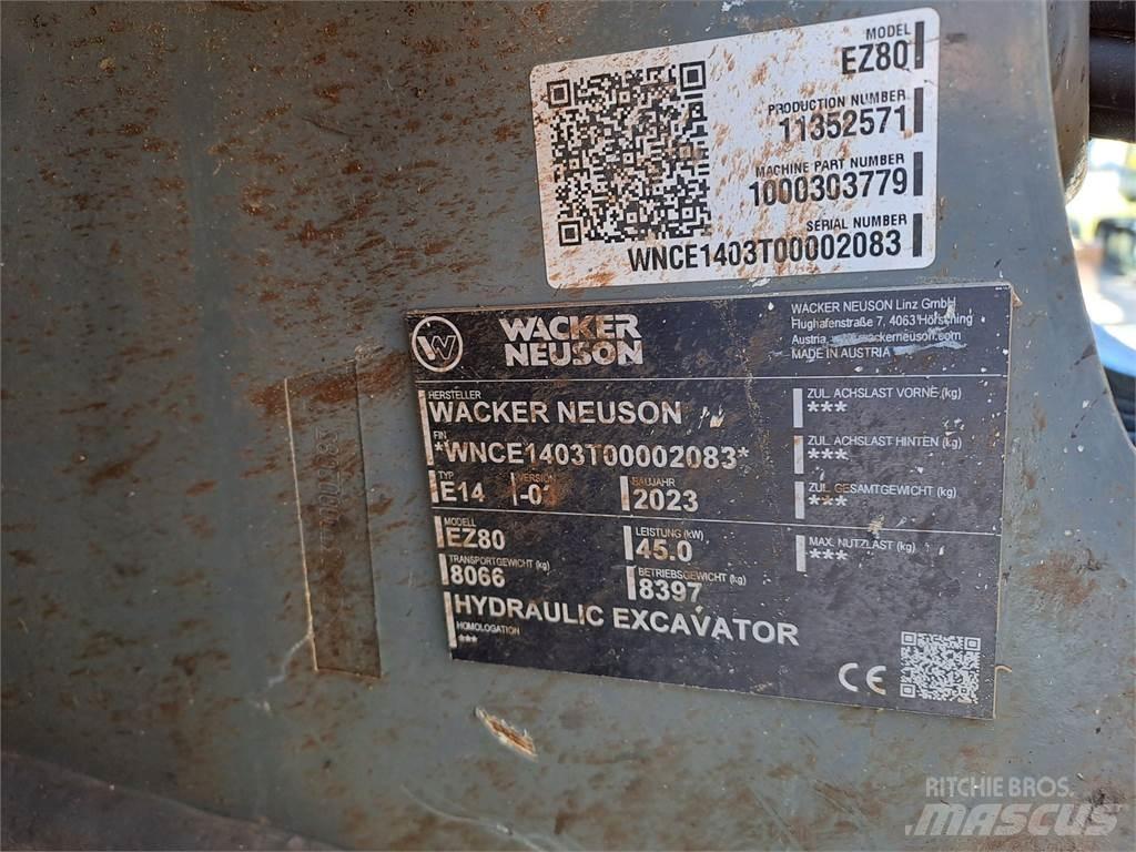 Wacker Neuson EZ80 Гусеничные экскаваторы
