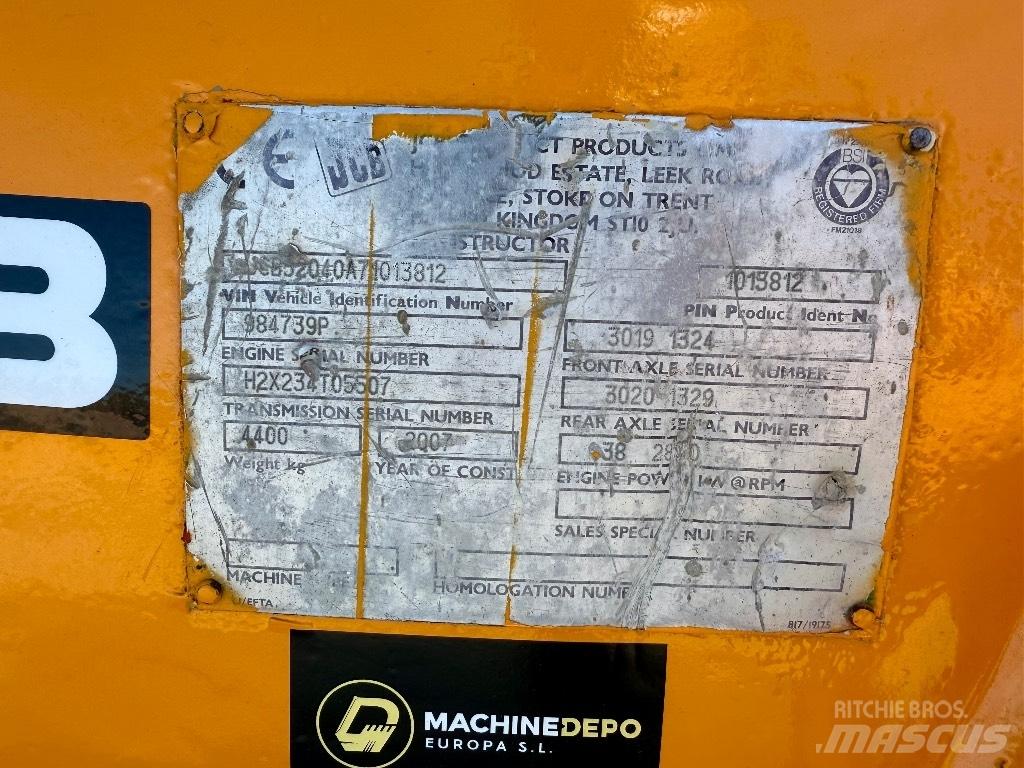 JCB 520-40 Сельскохозяйственные телескопические погрузчики