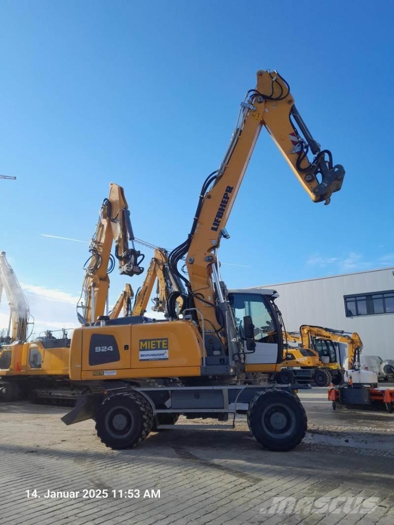 Liebherr A924 Колёсные экскаваторы