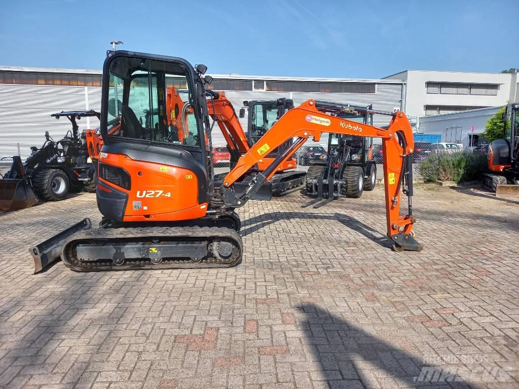 Kubota U 27-4 Мини-экскаваторы