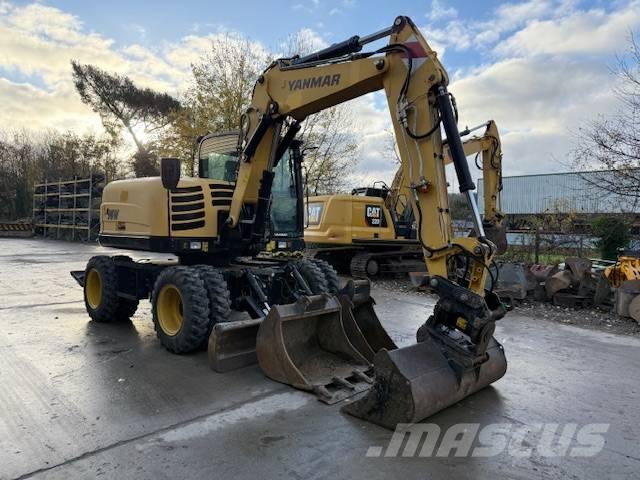 Yanmar B 95 W Колёсные экскаваторы