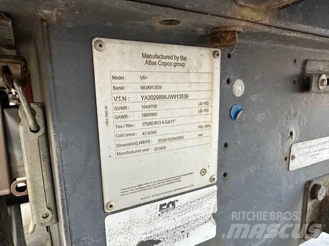 Atlas Copco V5 Осветительные установки