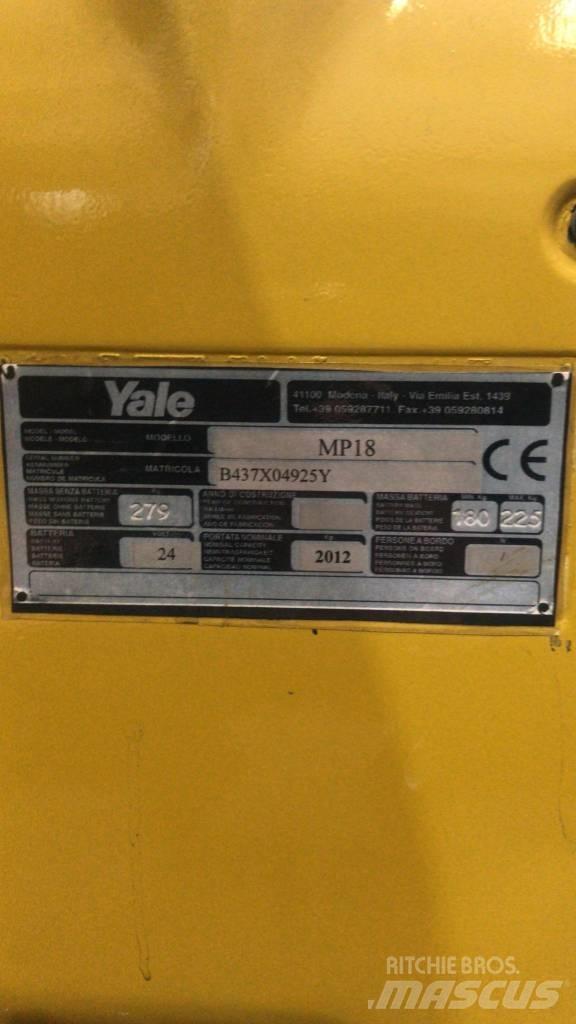 Yale MP18 Ручные электрические тележки
