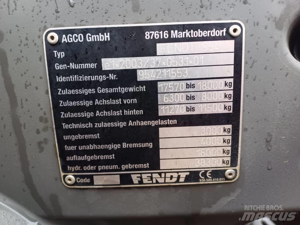 Fendt 939 Трактора