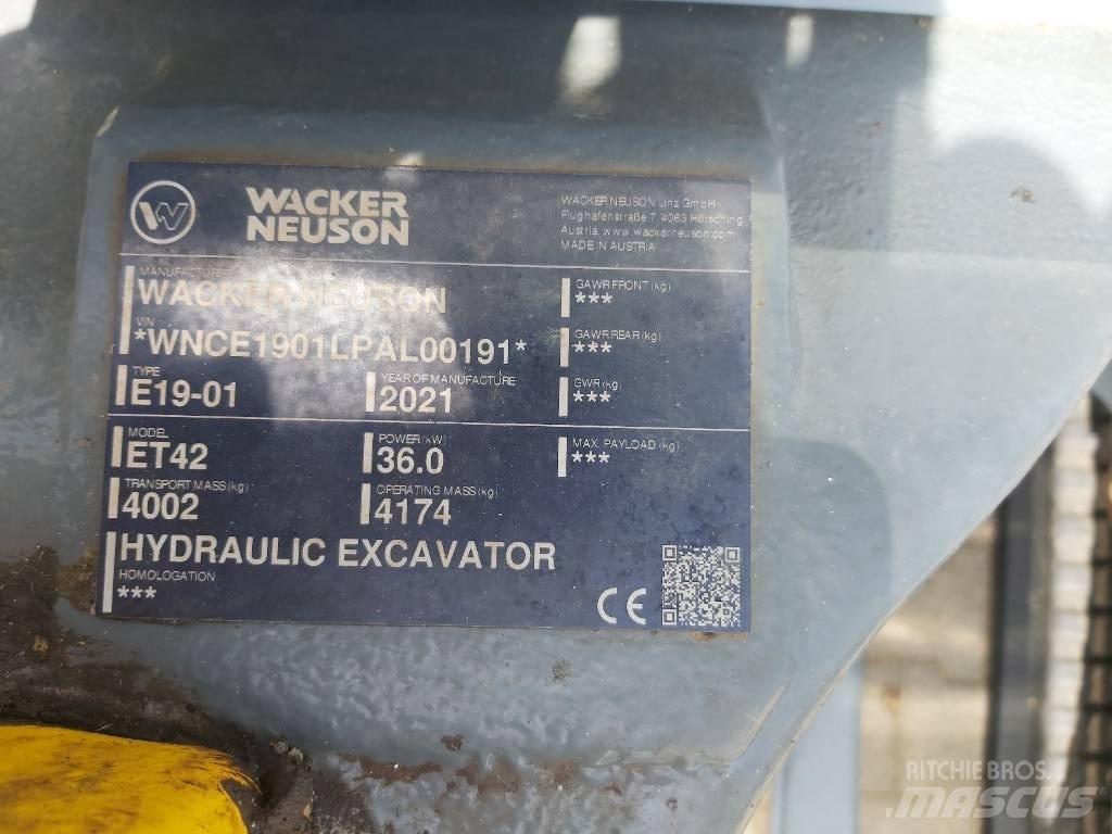 Wacker Neuson ET42 Гусеничные экскаваторы