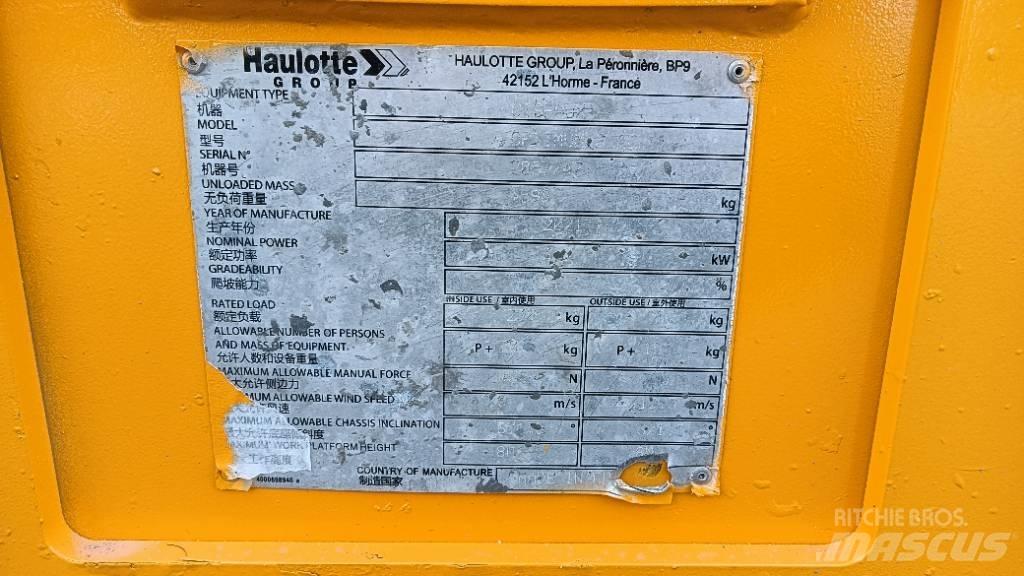 Haulotte OPTIMUM 8 Ножничные подъемники